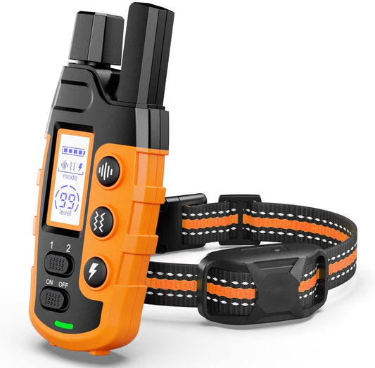 Remote Waterproof Dog Training Collar, 3300-ft,1/2 count