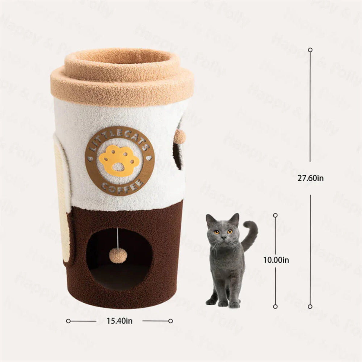 Coffee Cup Cat Tree