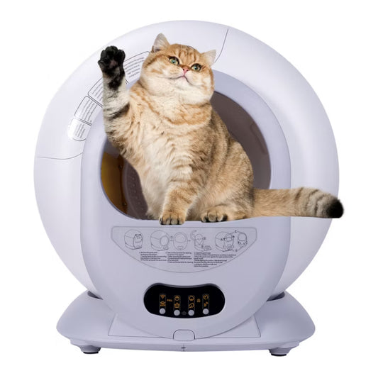 Automatic Scooping and Odor Removal Self-Cleaning Cat Litter Box